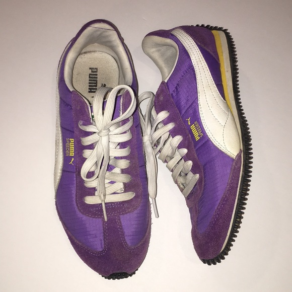 Puma Shoes | Puma Speeder Purple White 